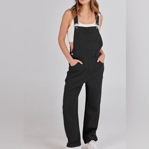 ANRABESS Black Overalls. Brand new, never worn!